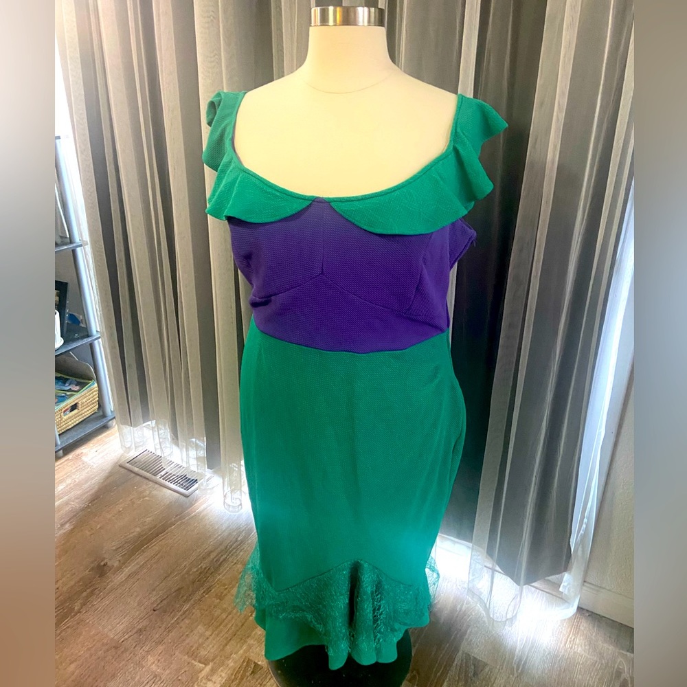 Torrid size 24 little mermaid costume dress NWT